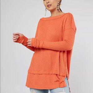 Free People Thermal Tunic Top